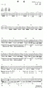 齊秦《價(jià)值》吉他譜圖片高清