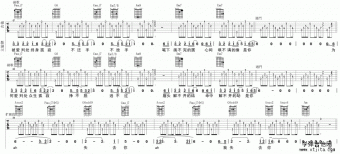 默吉他譜 《何以簫聲默》
